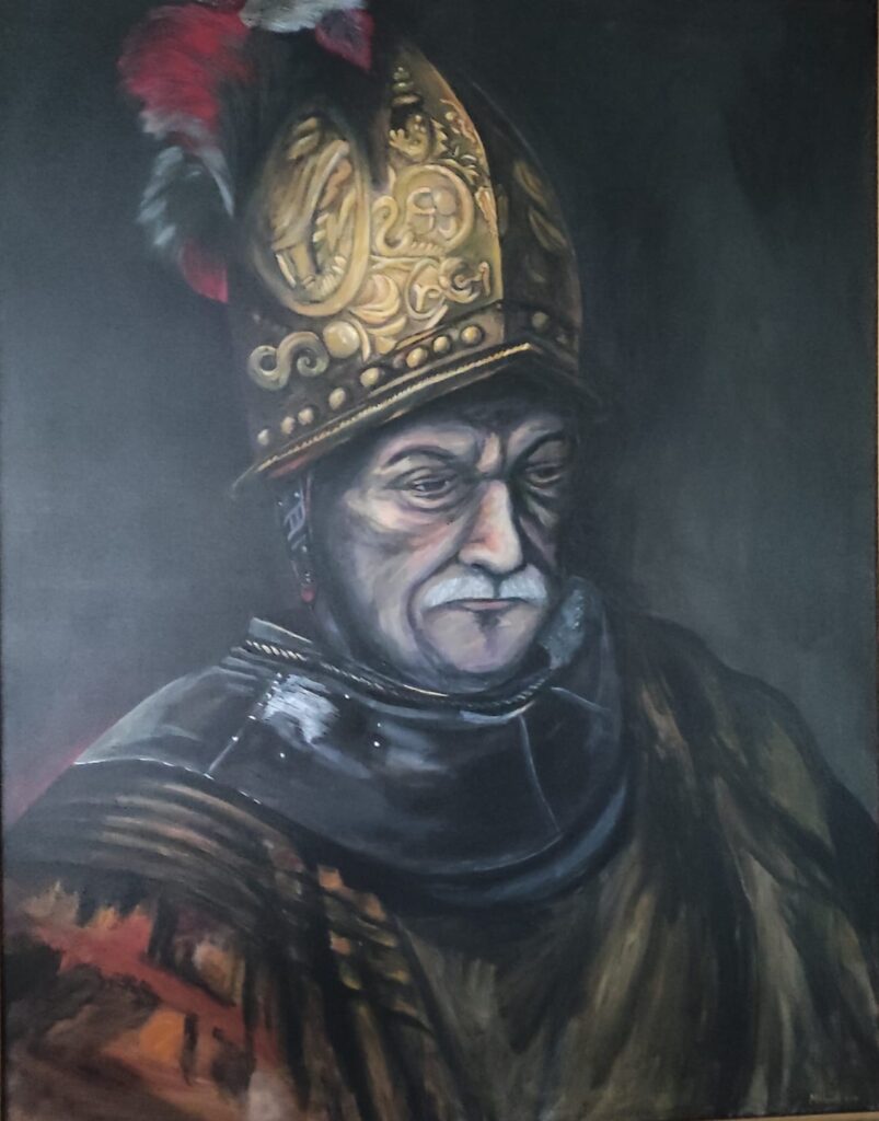 Soldaat met de gouden helm